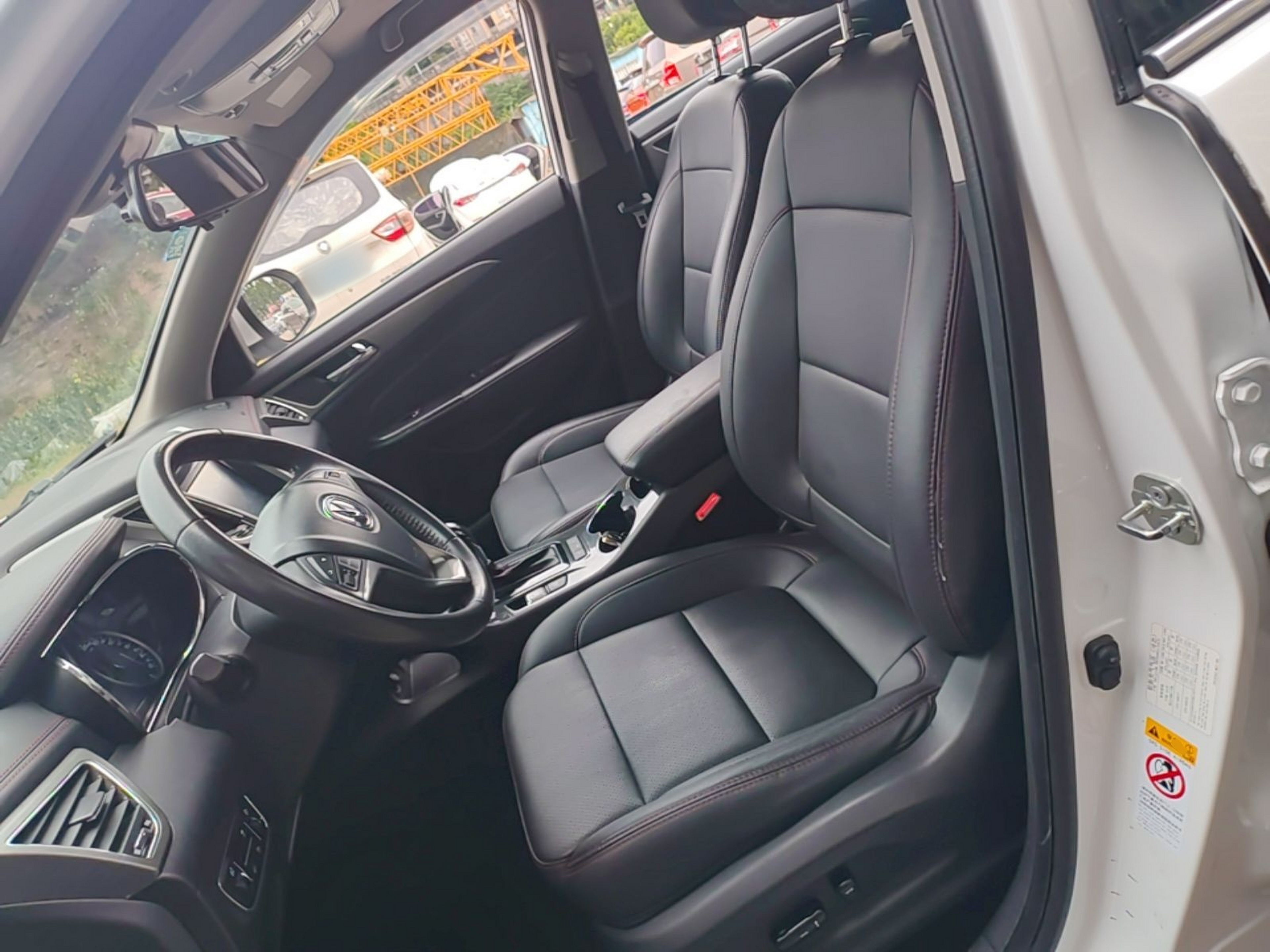 Avant de la voiture