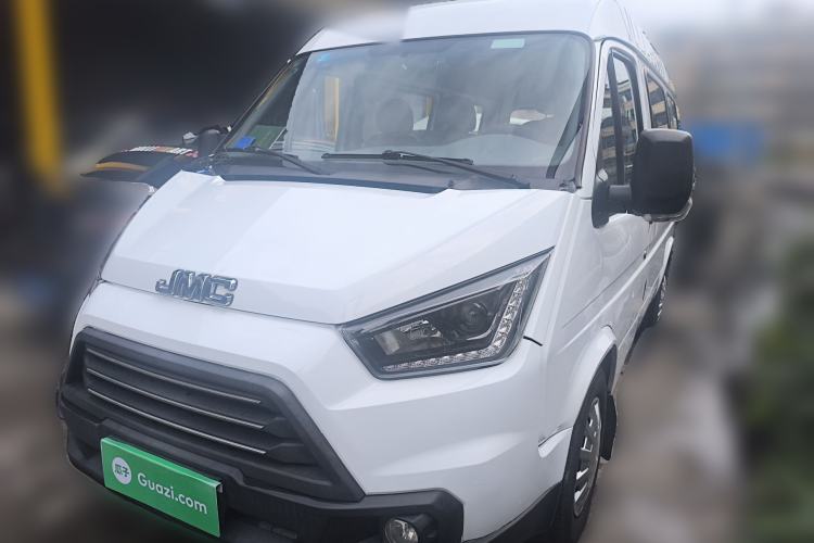 Used JMC Transit 2019 2.8T Commercial Version Short Wheelbase Mid-Roof 6-Seater China VI JX493