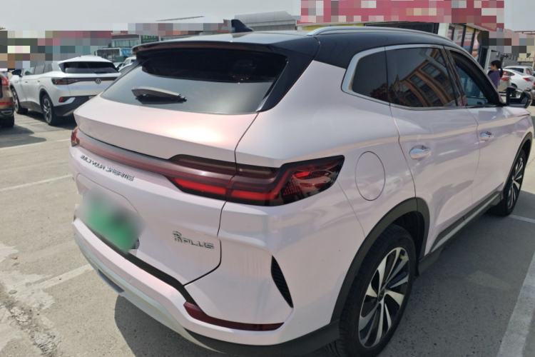 Used BYD Song PLUS New Energy 2023 Champion Edition EV 520KM Prestige Model Rear Right 45 Deg