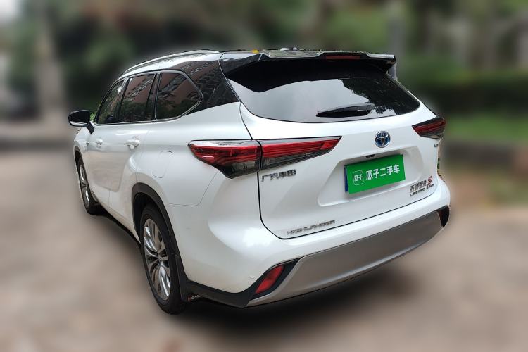 Used Toyota Highlander 2022 Dual-Engine 2.5L Four-Wheel Drive Supreme Edition 7-Seater Rear Left 45 Deg