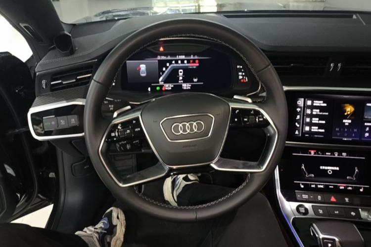 Used Audi A7L 2023 55 TFSI quattro S-line Black Warrior Edition Steering Wheel