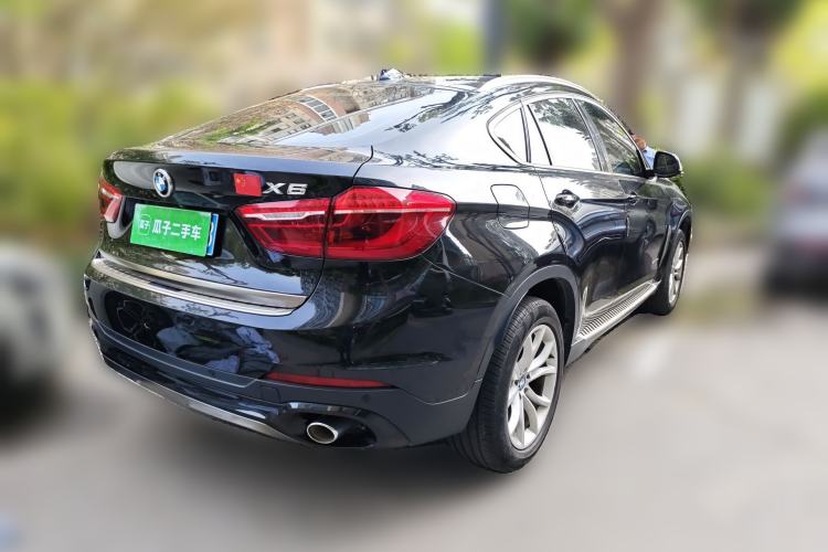 Used BMW X6 2017 xDrive28i Rear Right 45 Deg