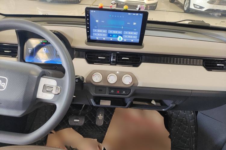 Used Chery New Energy QQ Ice Cream 2024 205km Sundae Pro Audio And AC Panel