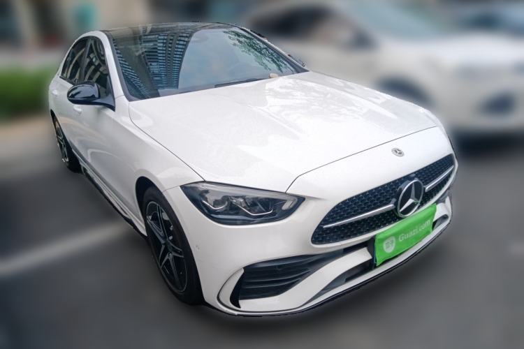 Used Mercedes-Benz C-Class 2023 Second Facelift C 260 L Starry Night Sports Edition Front Right 45 Deg