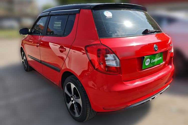 Used Skoda Fabia 2012 1.6L Automatic Cool Black Edition Rear Left 45 Deg