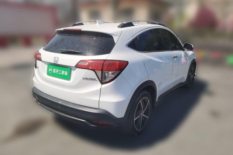 Used Honda Vezel 2022 1.5L CVT Phantom Night Pioneer Edition Rear Right 45 Deg