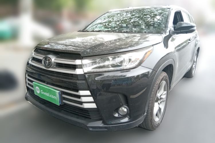Used Toyota Highlander 2018 2.0T Four-Wheel Drive Luxury Version 7 Seats China VI Standard