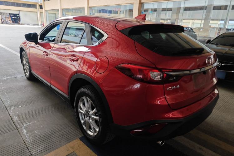 Used Mazda CX-4 2016 2.0L Automatic 2WD Blue Sky Dynamic Edition Rear Left 45 Deg