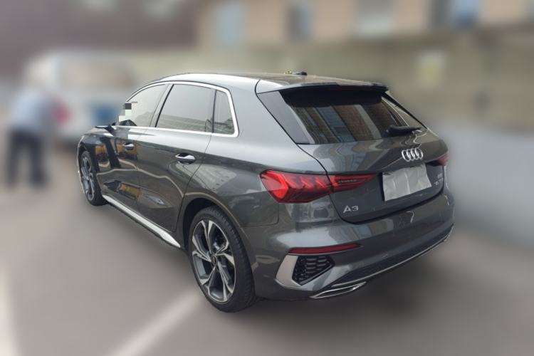 Used Audi A3 2022 Sportback 35 TFSI Luxury Sports Model Rear Left 45 Deg