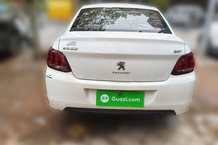 Used Peugeot 301 2017 1.6L Automatic Comfort Edition Rear