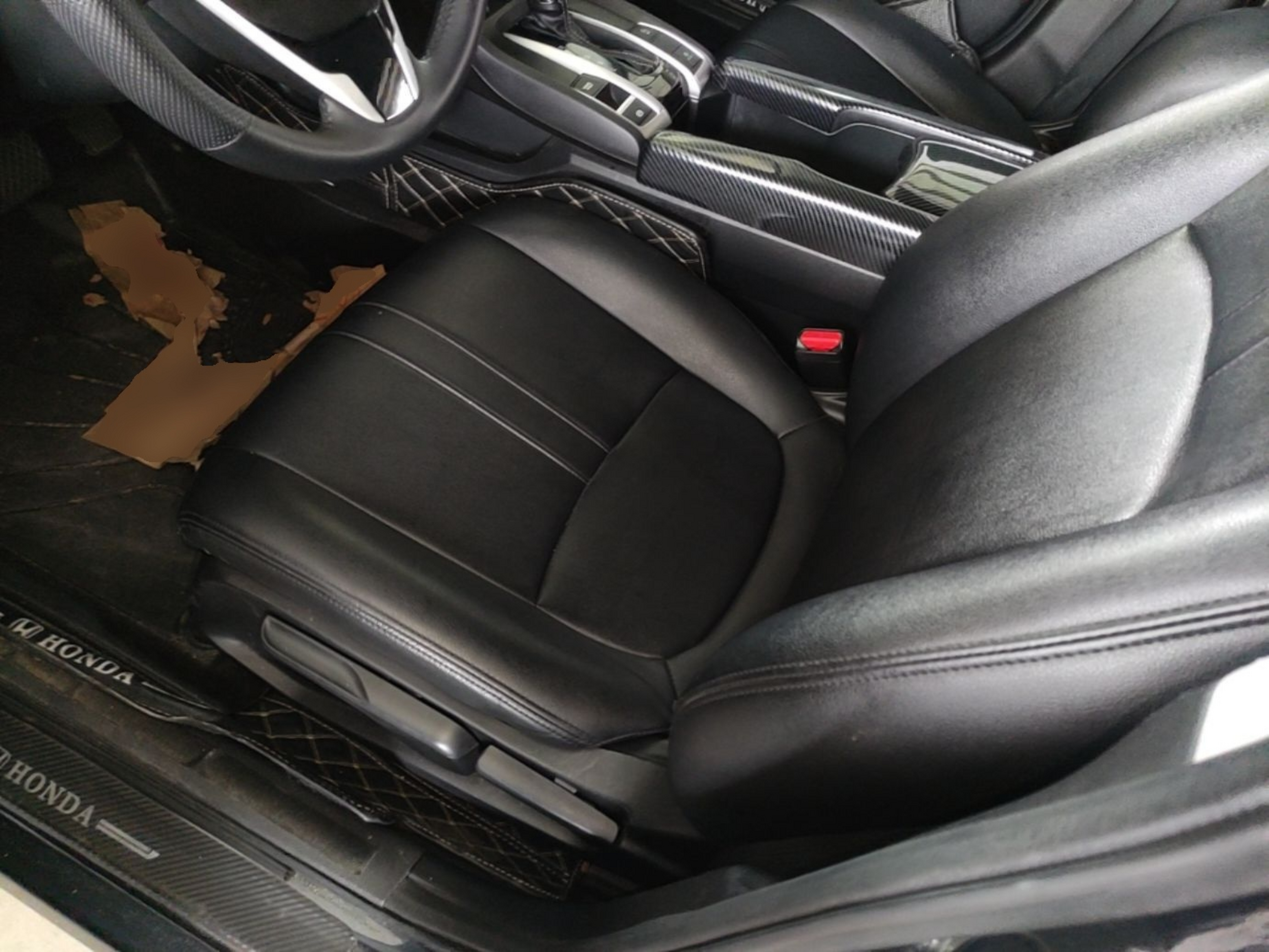 Interior delantero