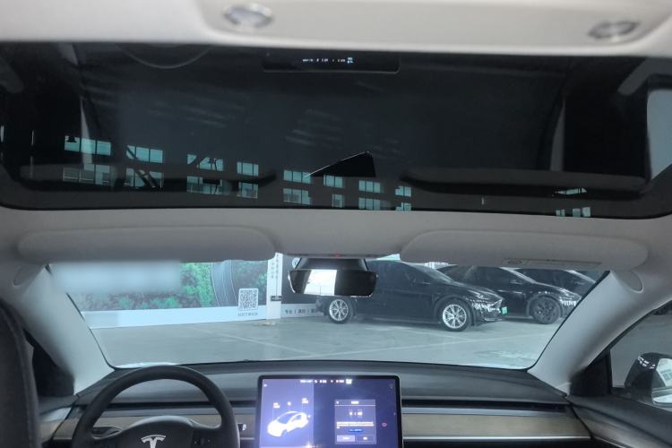 Used Tesla Model 3 2021 Standard Range Rear-Wheel Drive Upgraded Version 3D6 Headliner