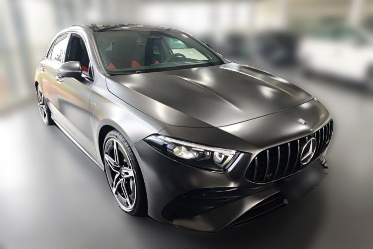 Used Mercedes-Benz A AMG 2025 AMG A 35 4MATIC Front Right 45 Deg