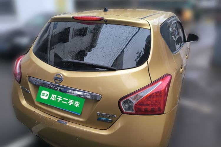 Used Nissan Tiida 2011 1.6L CVT Smart Version Rear Right 45 Deg