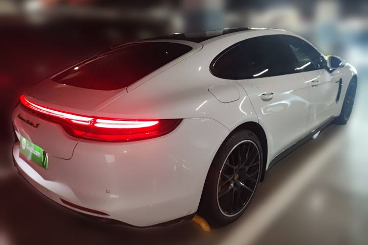 Used Porsche Panamera 2023 Panamera 4 E-Hybrid Executive Long Wheelbase Platinum Edition 2.9T Rear Right 45 Deg