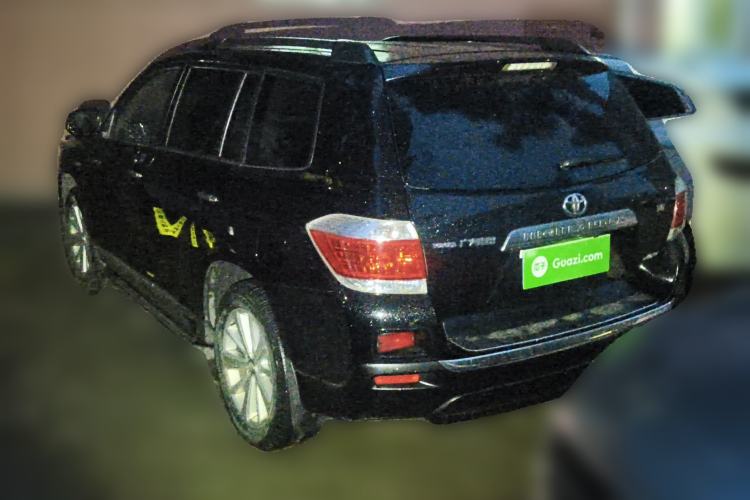 Used Toyota Highlander 2012 2.7L 2WD 5-Seater Elite Edition Rear Left 45 Deg