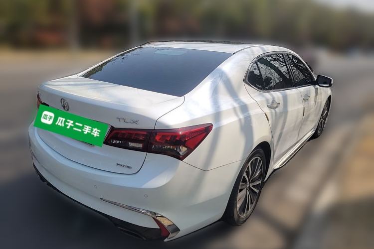 Used Acura TLX-L 2018 2.4L Deluxe Edition Rear Right 45 Deg