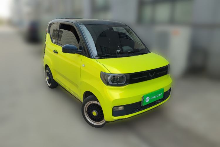 Used Wuling Hongguang MINIEV 2020 Zizai Version Lithium-NMC Front Right 45 Deg