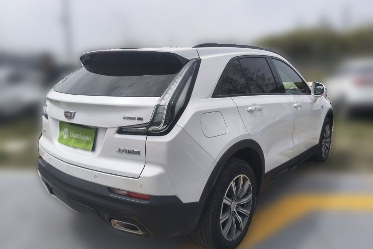 Used Cadillac XT4 2020 28T Four-Wheel Drive Leading Edition Rear Right 45 Deg