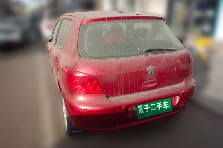 Used Peugeot 307 2010 Hatchback 1.6L Manual Comfort Edition Rear Left 45 Deg