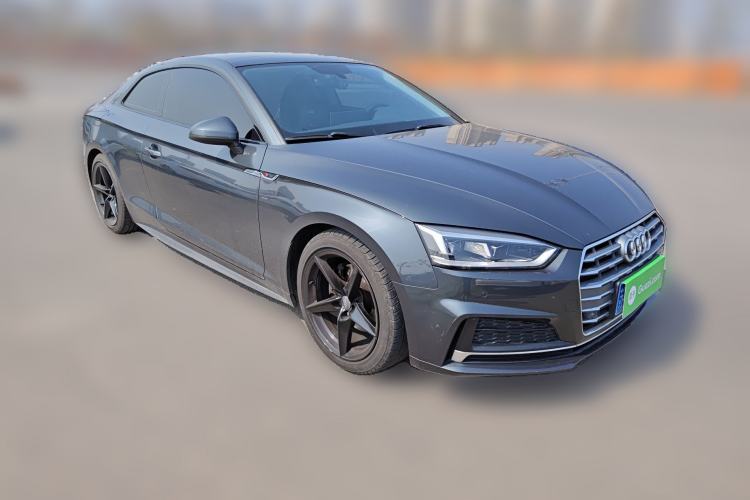 Used Audi A5 2020 Coupe 40 TFSI Fashion Edition China VI Emission Standard Front Right 45 Deg