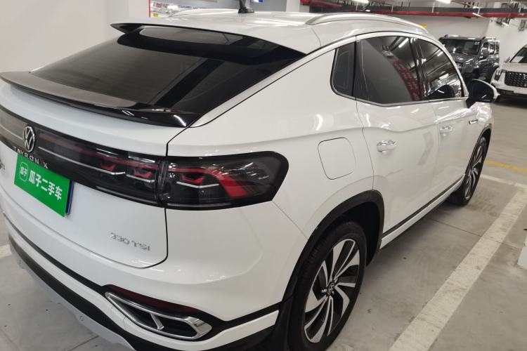 Used Volkswagen Tayron X 2023 330TSI Two-Wheel-Drive Prestige High-Energy Version Rear Right 45 Deg