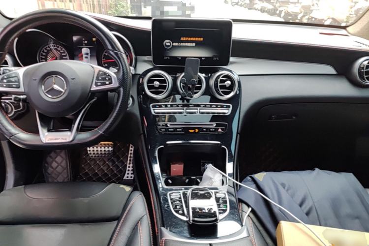 Used Mercedes-Benz GLC Coupe AMG 2017 AMG GLC 43 4MATIC Coupe SUV Center Console