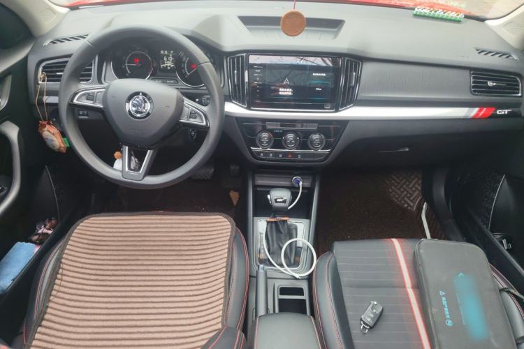 Used Skoda Kamiq 2020 GT 1.5L Automatic Flagship Model China VI Standard Center Console