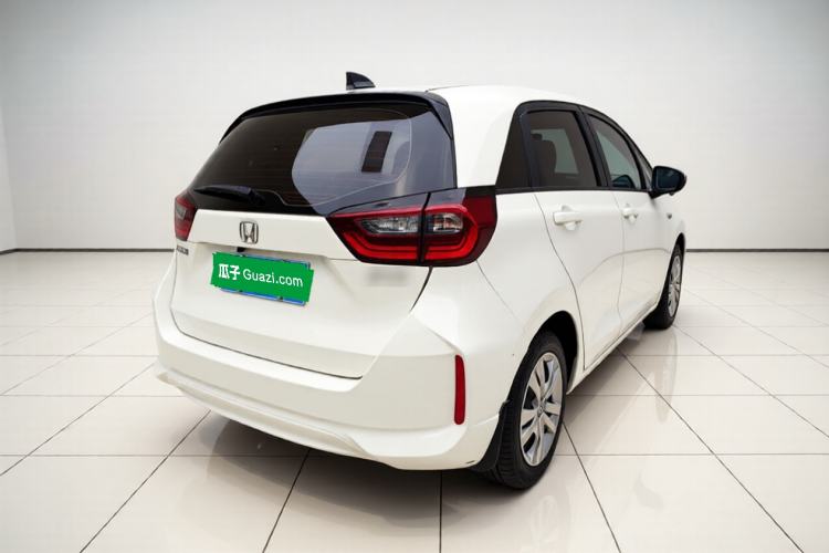 Used Honda Fit 2021 1.5L CVT Trend Edition Rear Right 45 Deg