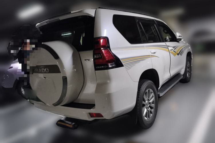 Used Toyota Prado 2018 3.5L Automatic TX-L with Rear-Mounted Spare Tire
