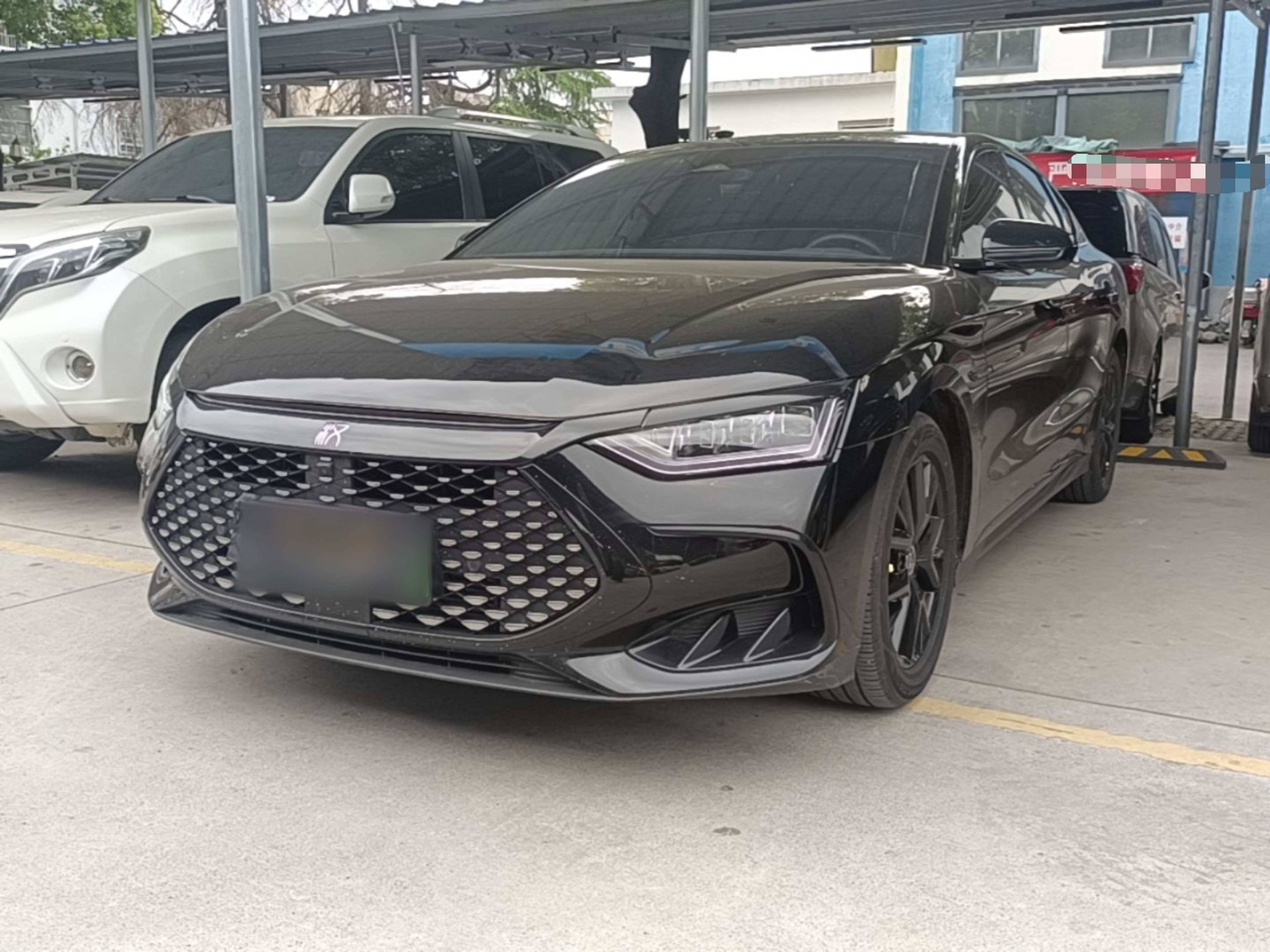 تحت مقدمة السيارة