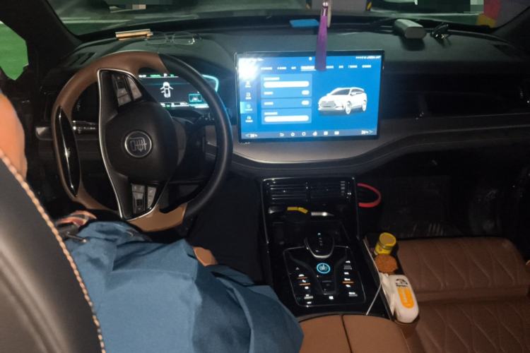 Used BYD Tang New Energy 2021 DM-i 112KM Prestige Model Center Console