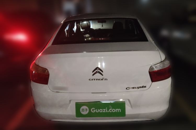 Used Citroen Elysee 2015 Zhishang Edition 1.6L Manual Fashion Model Rear