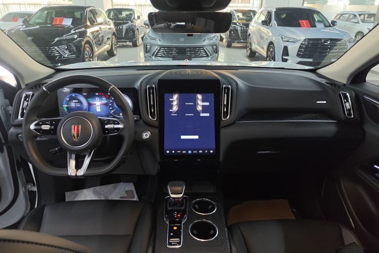 Used Hongqi HS3 PHEV 2025 Model PHEV 117km Jingwei PLUS Edition Center Console