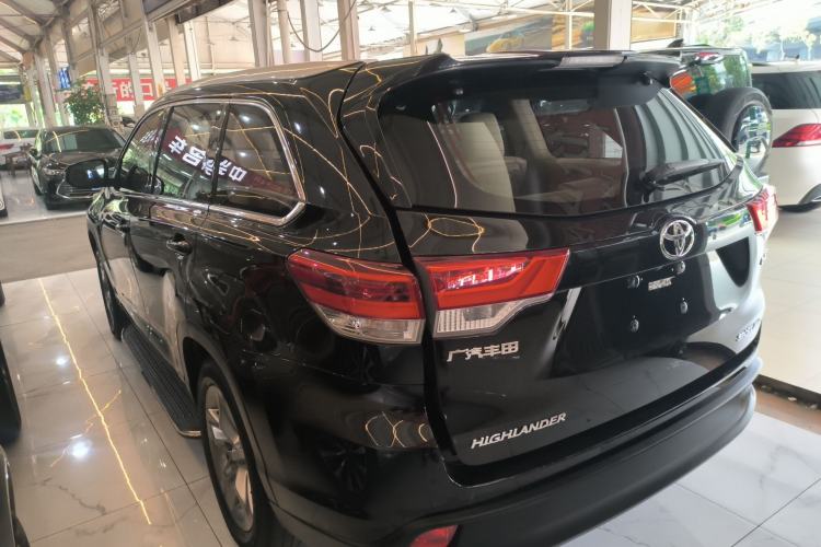 Used Toyota Highlander 2018 2.0T Four-Wheel Drive Prestige Version 7 Seats China VI Standard Rear Left 45 Deg