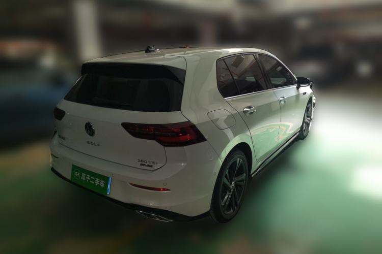 Used Volkswagen Golf 2021 280TSI DSG R-Line Rear Right 45 Deg