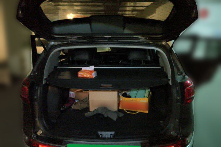 Used Kia Sportage R 2014 2.0L Automatic Two-Wheel Drive DLX Trunk