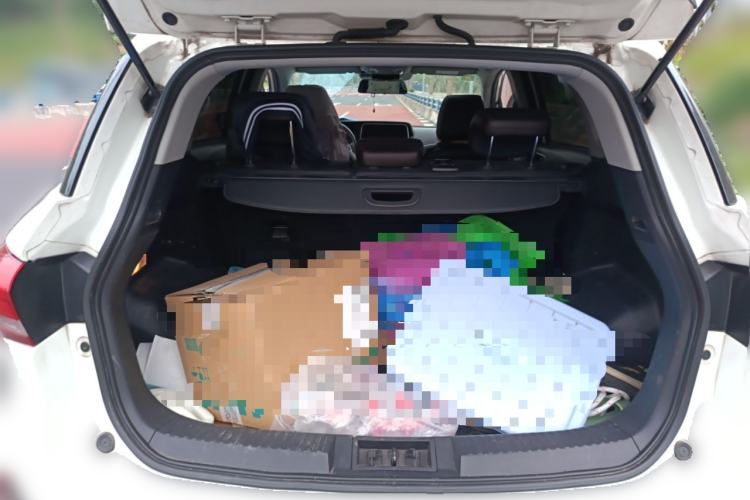 Used GAC Trumpchi GS4 2018 235T Automatic Two-Wheel Drive Luxury Smart Connectivity Version Trunk