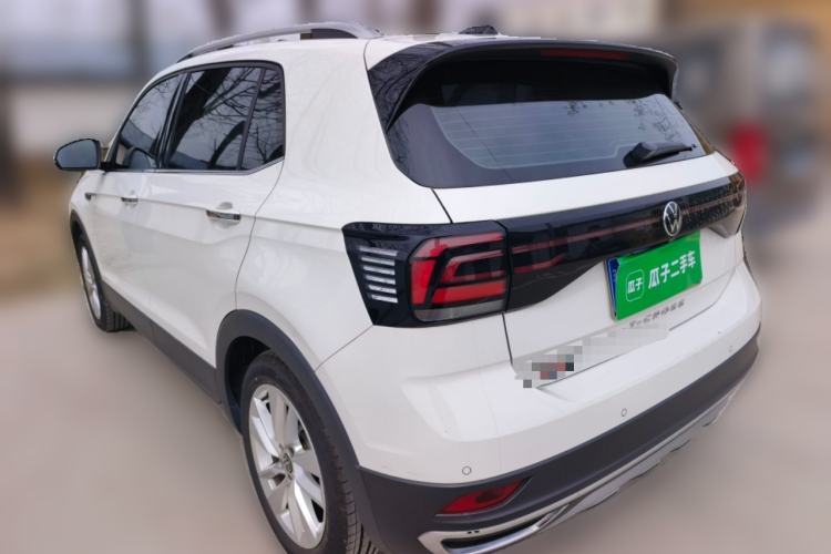 Used Volkswagen T-Cross 2022 1.5L Automatic Comfort Edition Rear Left 45 Deg