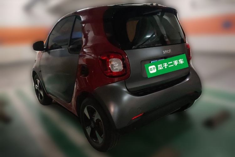Used smart fortwo 2018 1.0L 52kW Hardtop Passion Edition China V Standard Rear Left 45 Deg