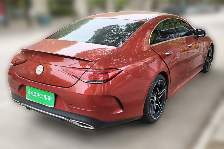 Used Mercedes-Benz CLS 2021 CLS 300 Luxury Model Rear Right 45 Deg