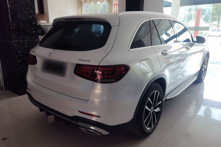 Used Mercedes-Benz GLC 2021 GLC 300 L 4MATIC Dynamic Model Rear Right 45 Deg