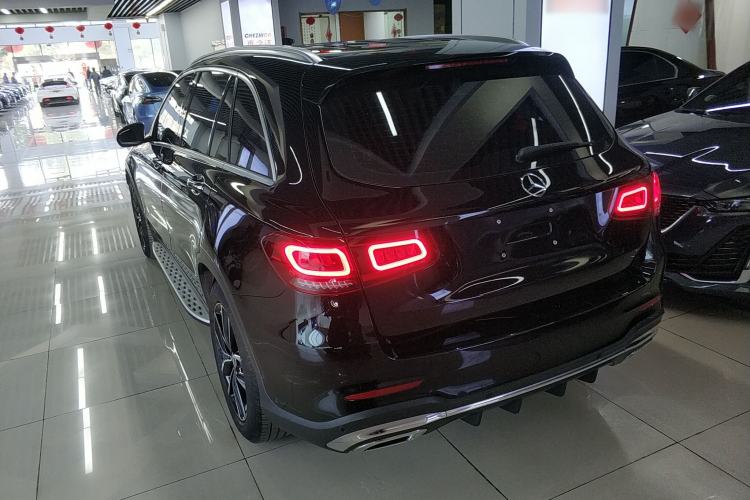 Used Mercedes-Benz GLC 2021 GLC 300 L 4MATIC Dynamic Model Rear Left 45 Deg