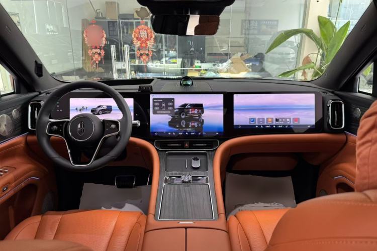 Used Hima AITO M9 2024 Range-Extended Ultra Version 52 kWh 6-Seater Model Center Console