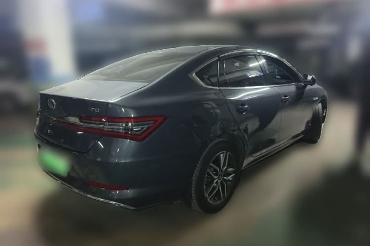 Used BYD Qin Pro New Energy 2019 EV Super Edition High-Power Long-Range Smart-Connected Leading Model Rear Right 45 Deg