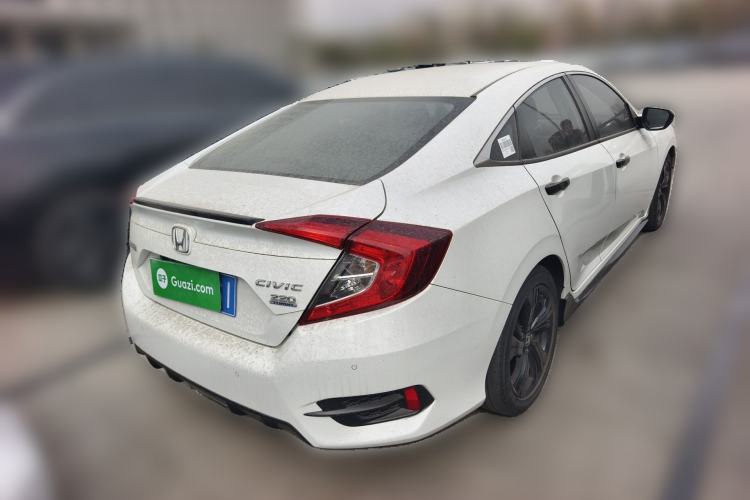 Used Honda Civic 2019 220TURBO CVT Dynamic Edition China VI Emission Standard Rear Right 45 Deg