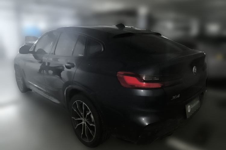 Used BMW X4 2021 xDrive 25i M Sport Night Edition package Rear Left 45 Deg