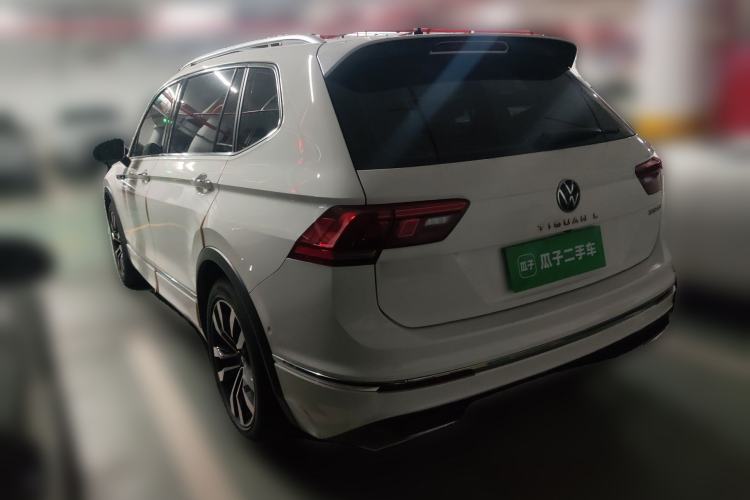 Used Volkswagen Tiguan L 2021 330TSI Automatic Two-Wheel Drive R-Line Enhanced Edition Rear Left 45 Deg