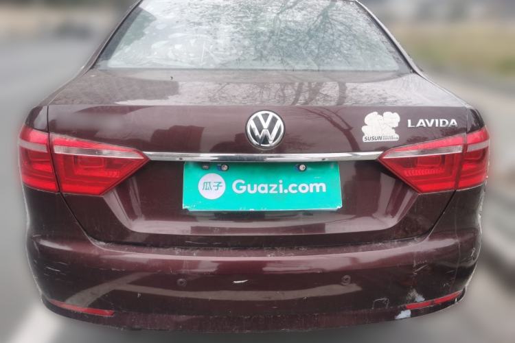 Used Volkswagen Lavida 2013 1.6L Manual Fashion Edition Rear