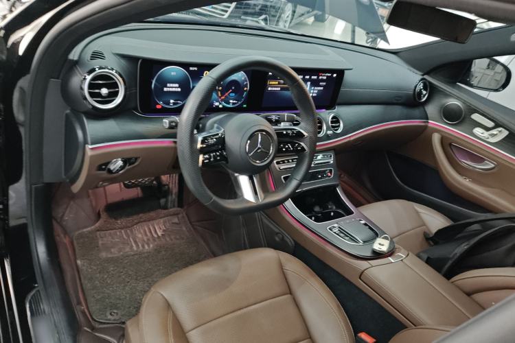 Used Mercedes-Benz E-Class New Energy 2023 E 350 e L Plug-in Hybrid Sports Sedan
